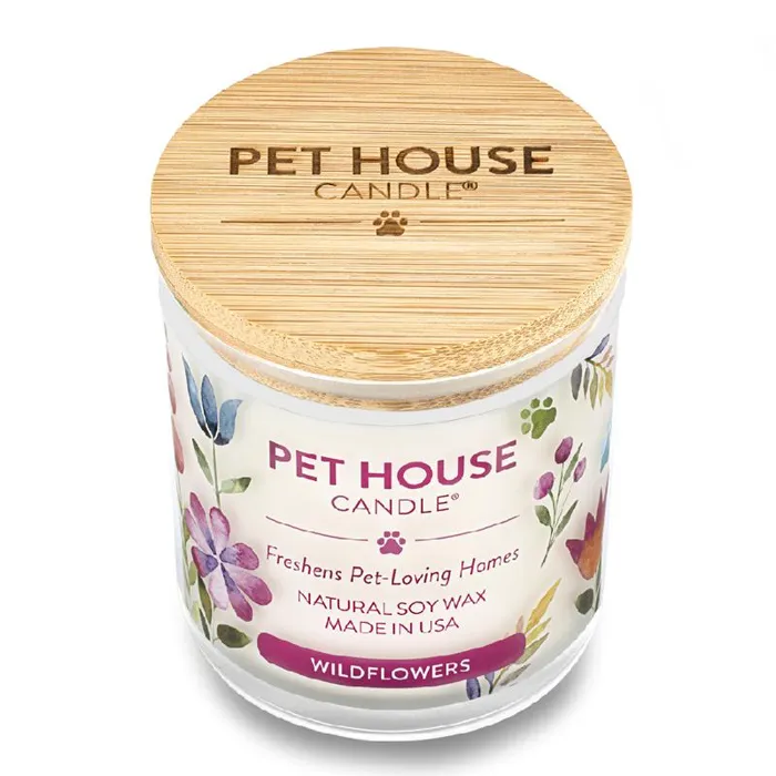 Pet House Candle Wildflowers 9oz