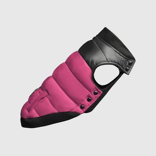 Summit Stretch Puffer Vest In Plum 14"
