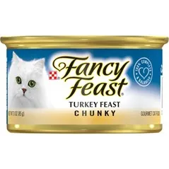 Fancy Feast Chunky Turkey 3 Oz