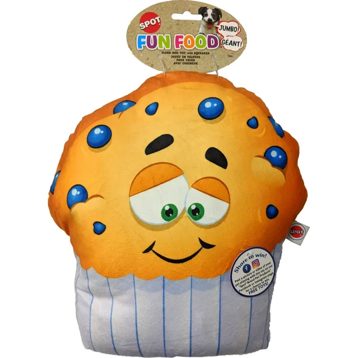 Fun Food Jumbo Muffin Plush Toy