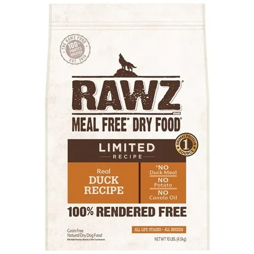 Rawz Dog Dry Gf Lid Duck 10#;