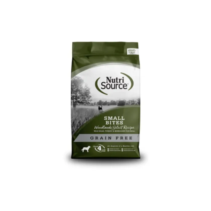 Nutrisource GF Woodlands Small Bite 4#