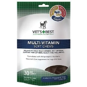 Vets Best Multi-vitamin Soft Chew 30 Day Supply 4.2 Ounce;