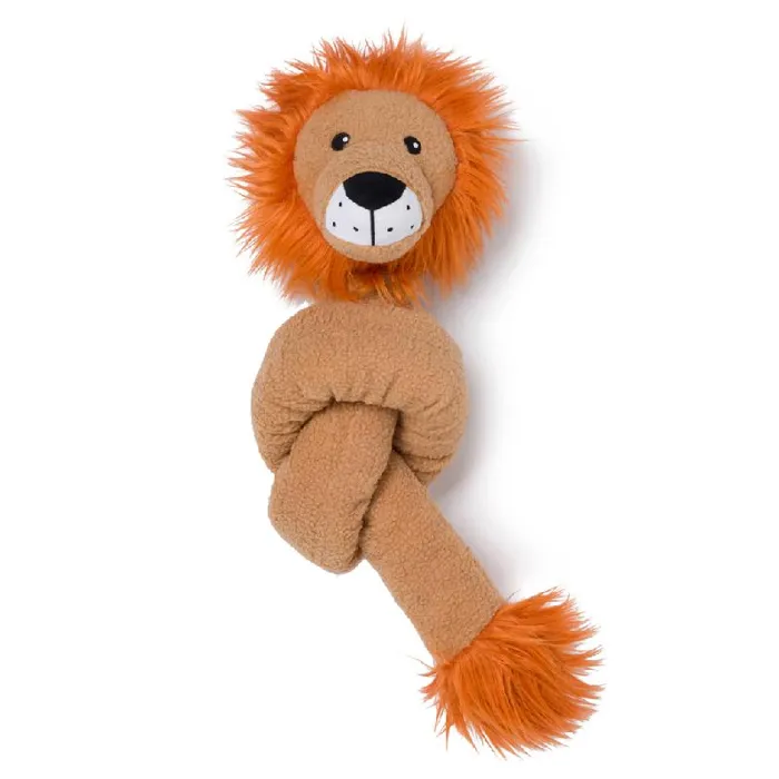 Fab Dog Toy Twisty Lion