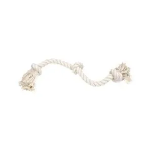 13 Knot Rope Tug Dog Toy, Natural, 16"