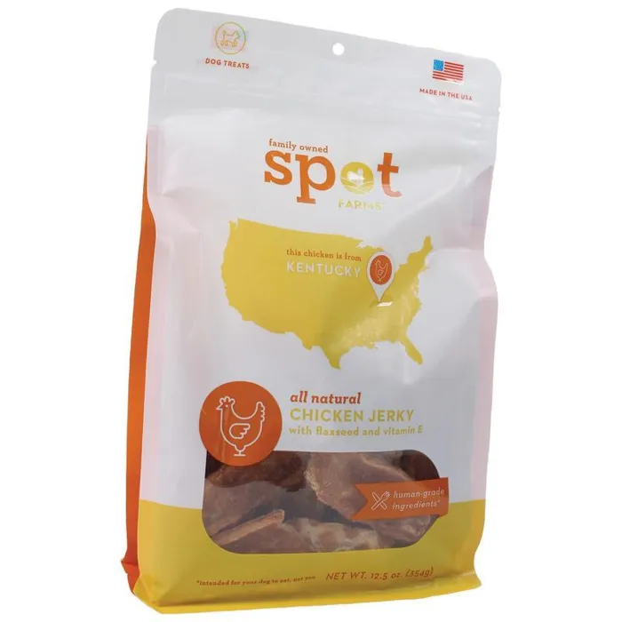 Spot Farms Chicken Jerky Dog Treats 12.5 Ounce