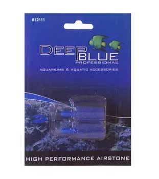 High Performance Air Stone - 1" Cylinder 2 Pk