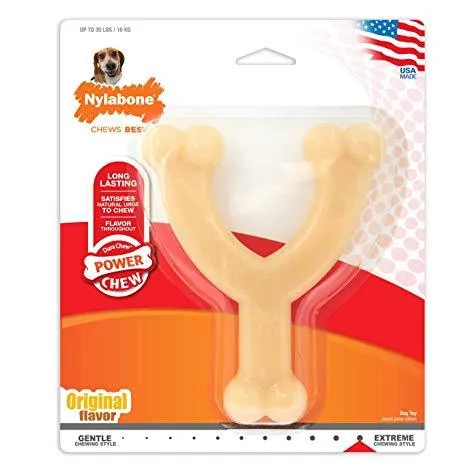 Durachew Wishbone Original Flavor Dog Toy Regular