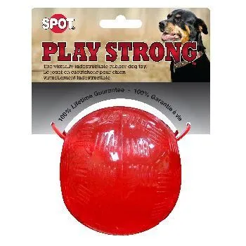 Play Strong Ball Large Toy Red 3.75"