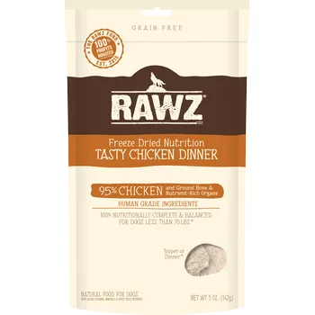 Rawz Dog Fd Chicken 5oz;