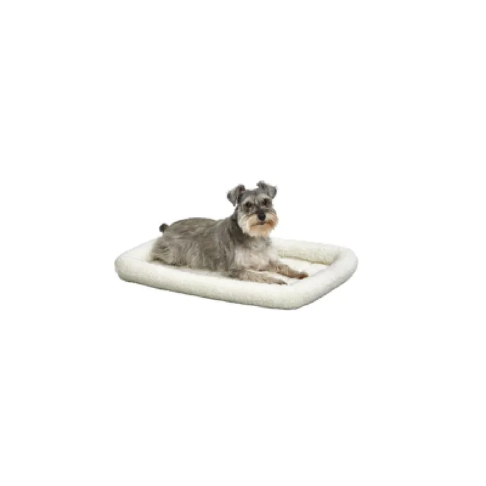 Midwest Bed Bolster Fleece White 30"