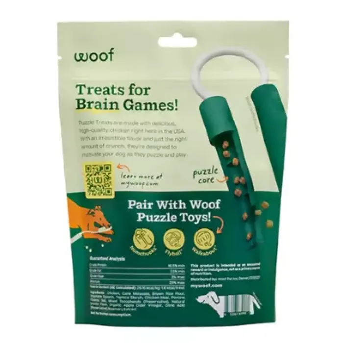 Woof Dog Treat Forager Puzzle Treats 5 oz