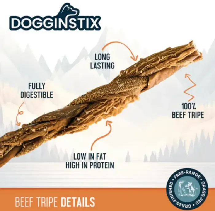 Dns Braided Beef Tripe24in15ct