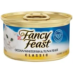 Fancy Feast Classic Ocean Whitefish & Tuna 3 Oz