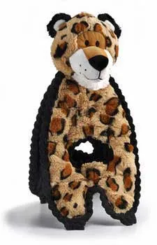 Cuddle Tugs Leopard Dog Toy