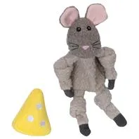 Quiet As a Mouse W/cheese Squeaker