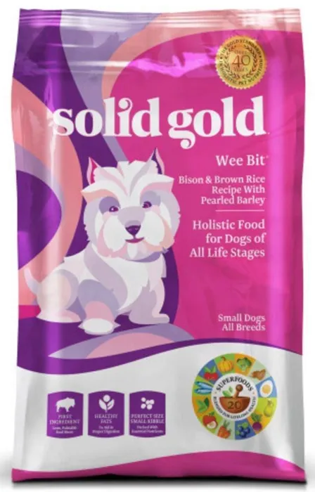 Wee Bit Small Breed Dry Dog Food 4-lb