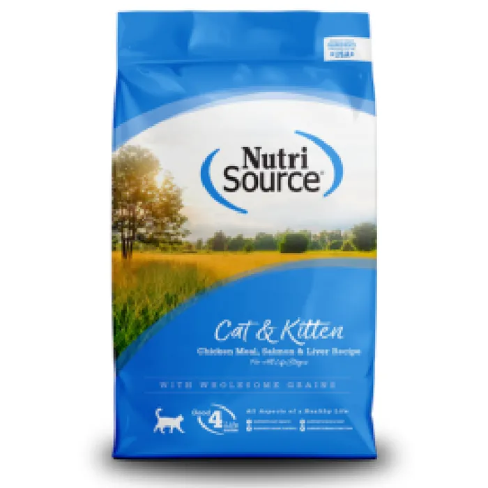 Nutrisource Cat Kitten Chicken, Salmon & Liver 4lb