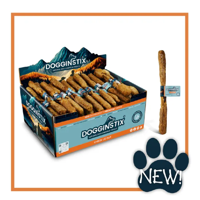 Dogginstix Lamb Collagen Barbell