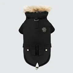 Size 10 Army Parka - Black;