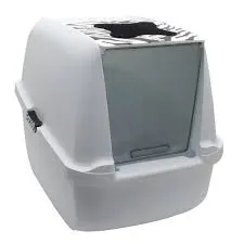 Catit Style White Tiger Cat Pan Large;