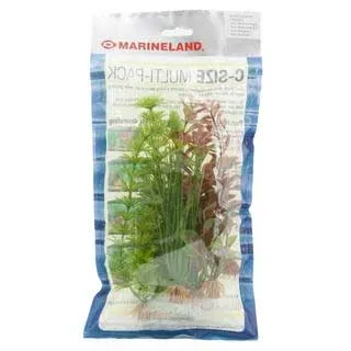 Multi-pack C1 Plastic Aquarium Plants 4 Pk