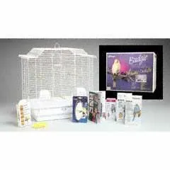 Hollywood Cage Kit White With White Base & Top 19"x11"