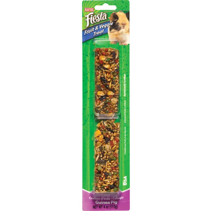 Kaytee Fiesta Guinea Pig Fruit/veggie Stick 4 Oz