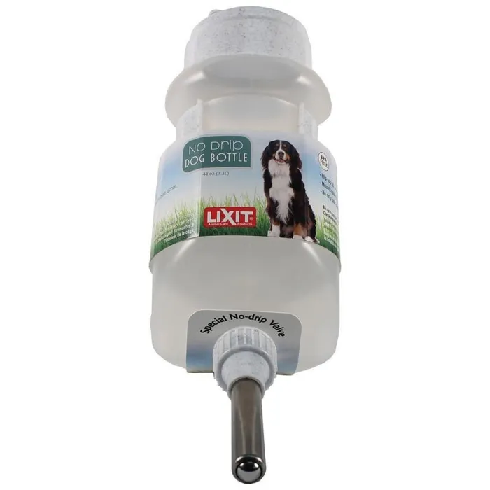 No-drip Dog Water Bottle 44oz Top-fill