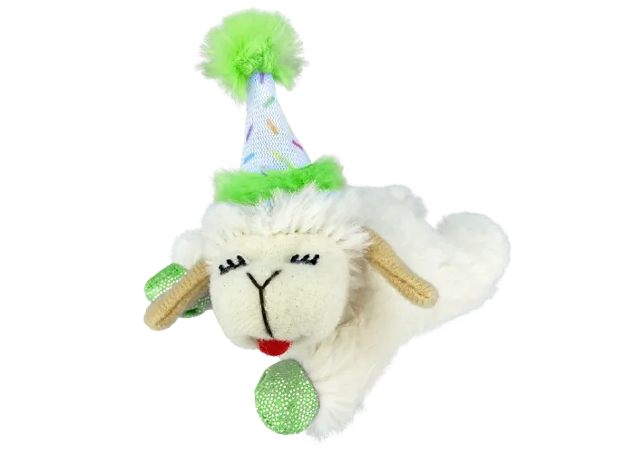 Multipet Birthday Lambchop Cat Toy