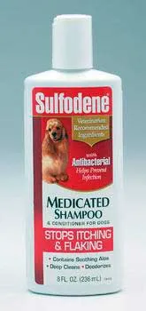 Sulfodene Medicated Shampoo 8 Oz