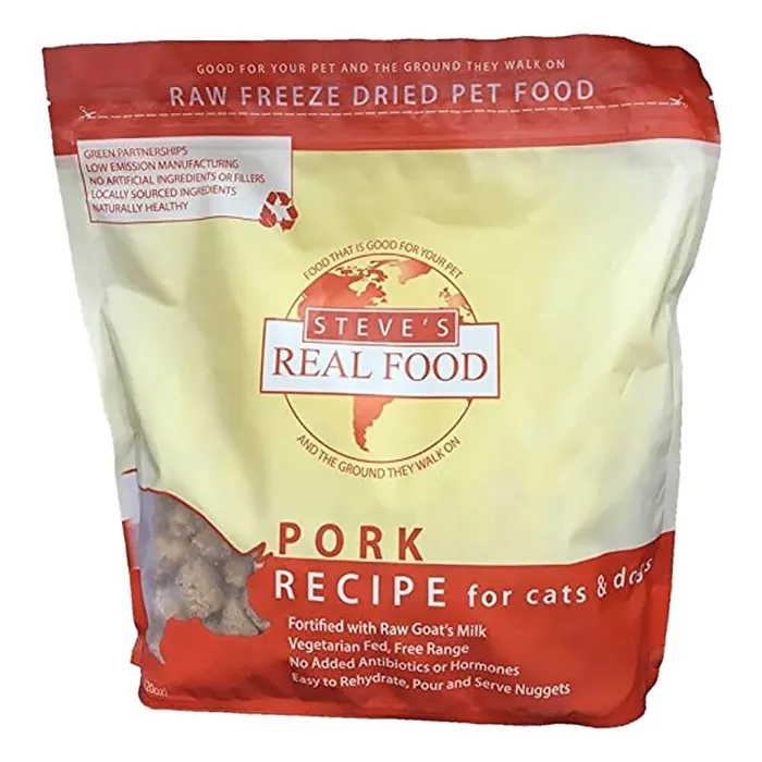 Steve's Real Food Freeze Dried Pork 1.25lb