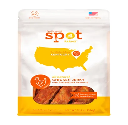 Spot Farms Chicken Jerky Dog Treats 12.5 Ounce