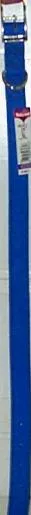 Double-ply Dog Collar, Blue, 1" X 24"