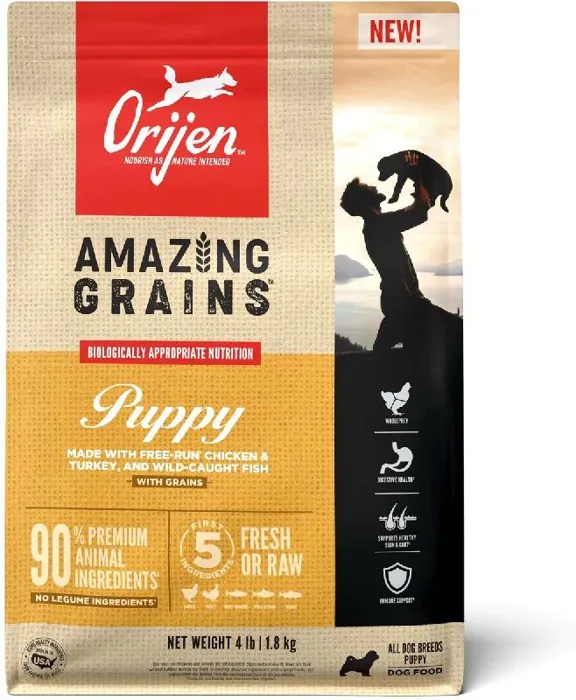 Orijen Puppy Amazing Grains 4lb