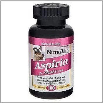 Nutri-vet K-9 Aspirin Small Dog 100 Ct