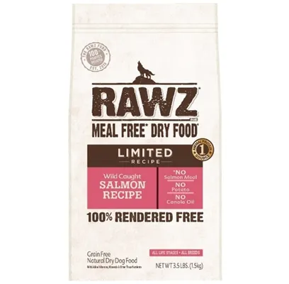 Rawz Dog Dry Gf Lid Salmon 3.5#;
