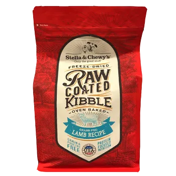 Raw Coated Lamb Recipe Dry Dog Food 22-lb
