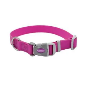 Adjustable Waterproof Collar, Purple, 1" X 14-20"