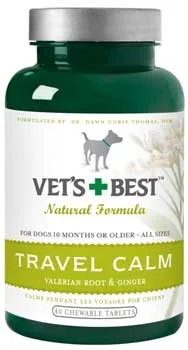 Vets Best Travel Calm 40 Tablet