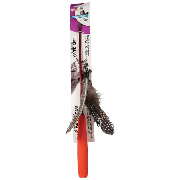 Telescoping Kitty Teaser Wand Assorted 15-38"