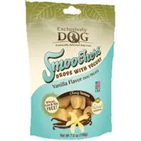 Smoochers Drops W/yogurt Dog Treats Vanilla 7 Oz