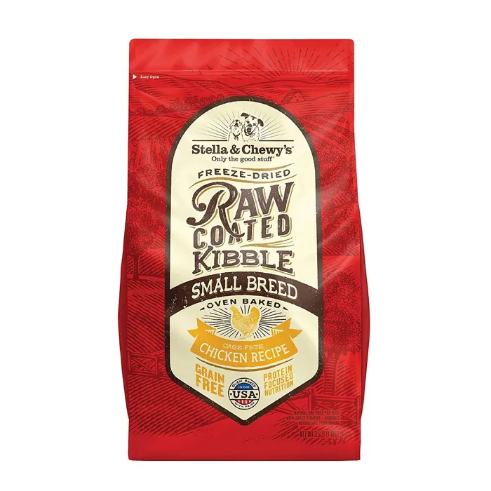 Raw Coated Chicken Small Breed Recipe Dry Dog Food 10-lb