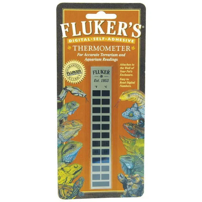 Thermometer Flat Lcd Carded