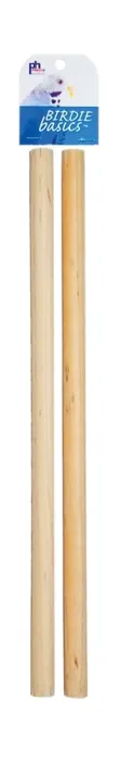 Birdie Basics Wood Perch 2pk 3/4" X 17"