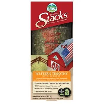 Harvest Stacks Western Timothy With Carrots - 35 Oz