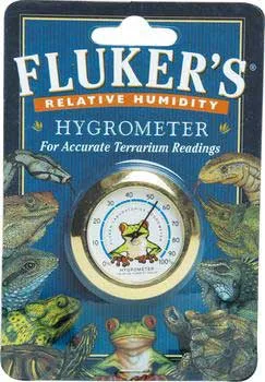 Hygrometer Round Humidity Gauge Carded