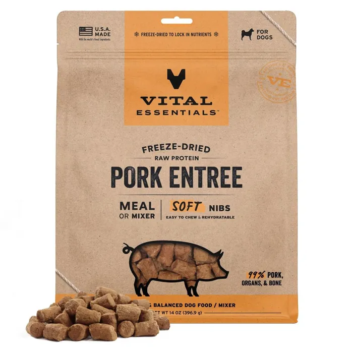 Vital Essentials FD Pork Soft Nibs 14oz