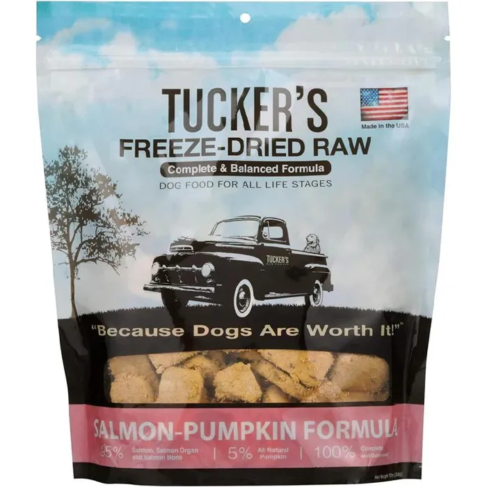 Tucker's Dog FD Salmon Pumpkin 12oz