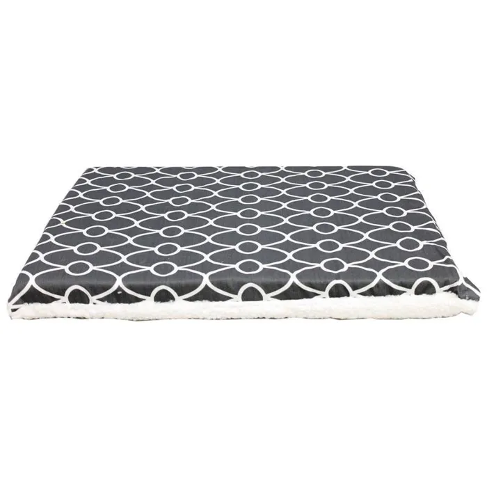 24" Gry Geo/flc Rvse Crate Pad;